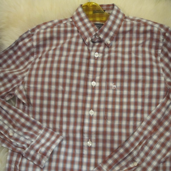 SALE!! Abercrombie and Fitch relaxed button down … - Picture 7 of 8